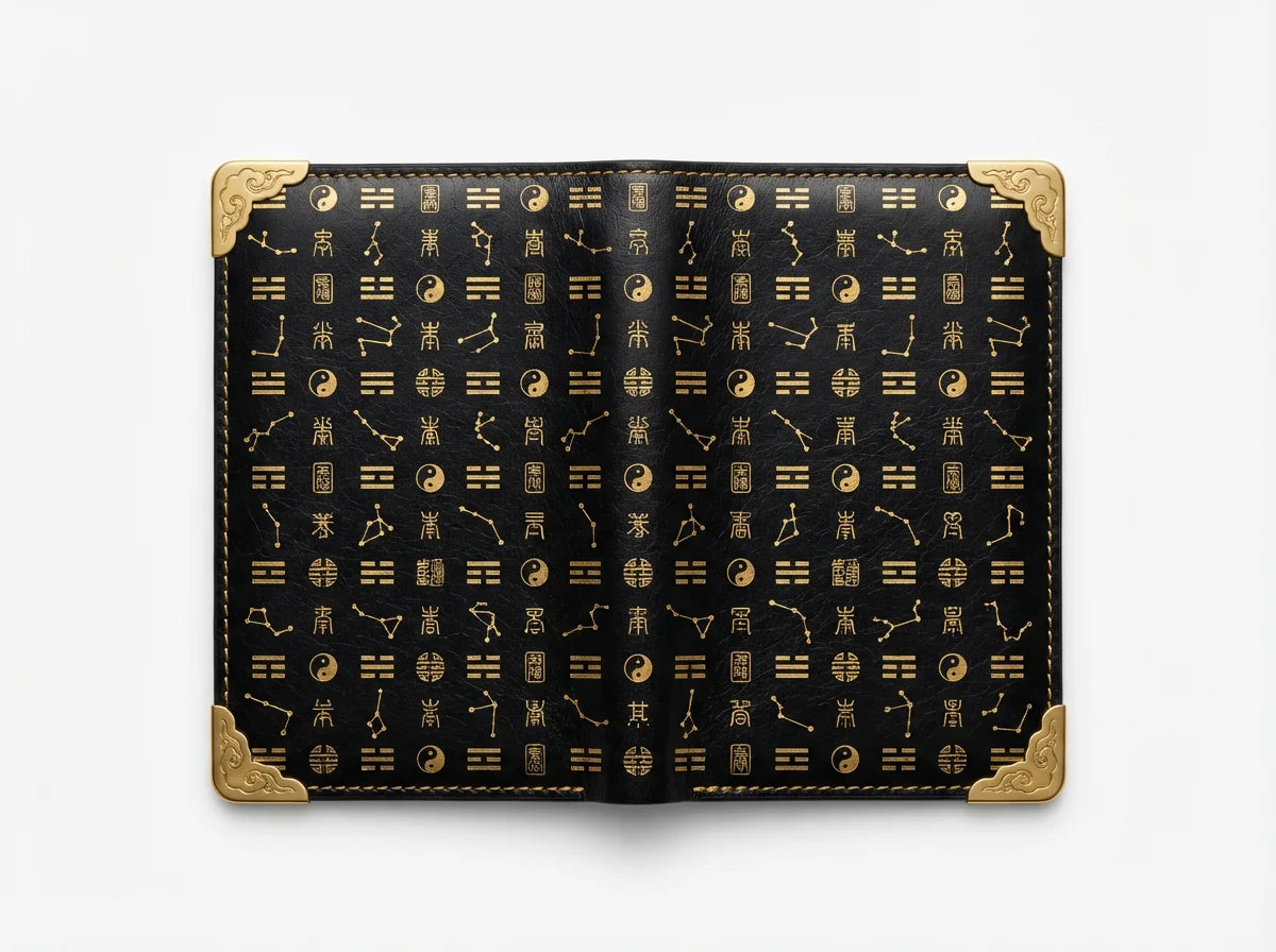 28 Lunar Mansions Long Wallet — Taoist Bagua Energy Wallet