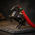 2026 Year of the Horse: 'Wealth on Horseback' (Ma Shang You Qian) Ebony Amulet