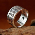 Five Ghosts Moving Wealth Ring 鈥?Taoist Brass Wealth Amulet