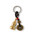 Solid Brass Fortune Wu Lou (Gourd) 鈥?Health & Wealth Protection Amulet