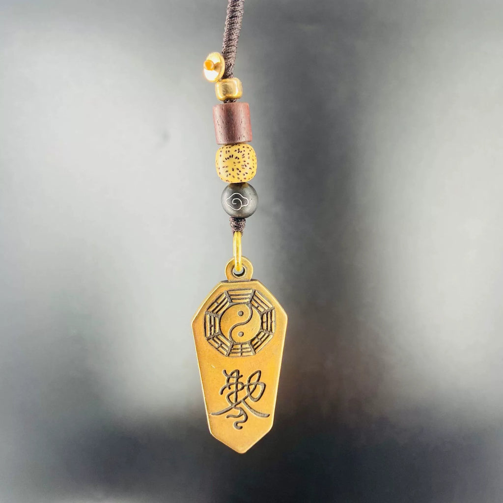 Order of the Five Thunders - Cinnabar Protection Amulet Necklace